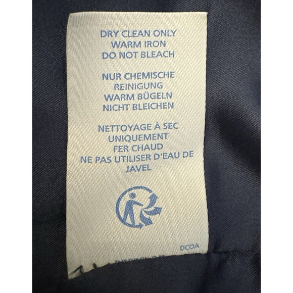 Boden Delia Dress 12R White Blue Polka Dot Flared Sleeve 3/4 Size 12R - Picture 7 of 10